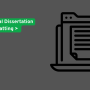 Professional Dissertation Formatting